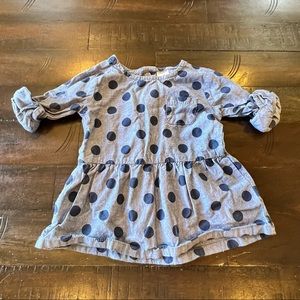 Carter’s Chambray Polka Dot Shirt